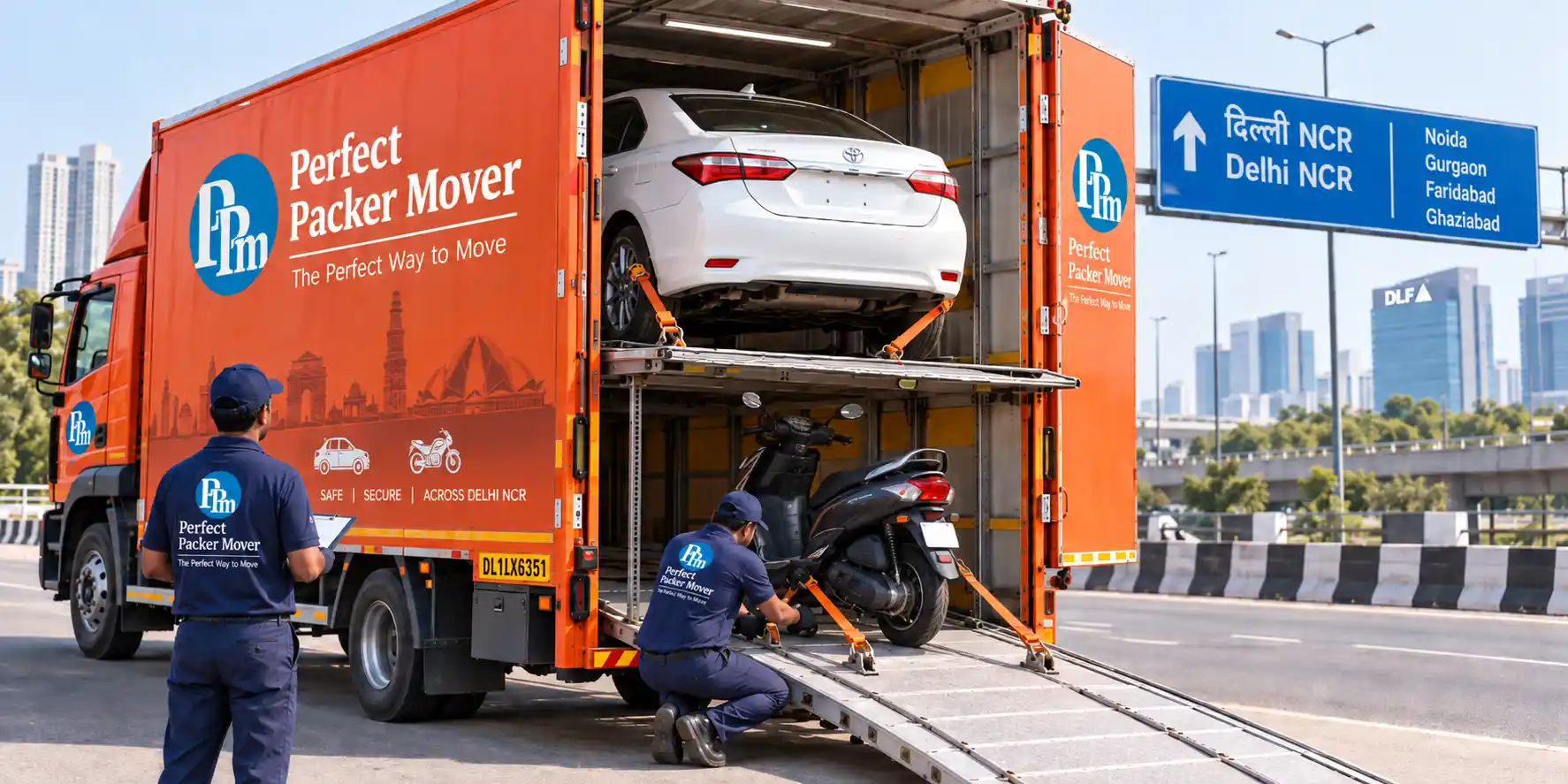Car Bike Transport Services in Delhi NCR