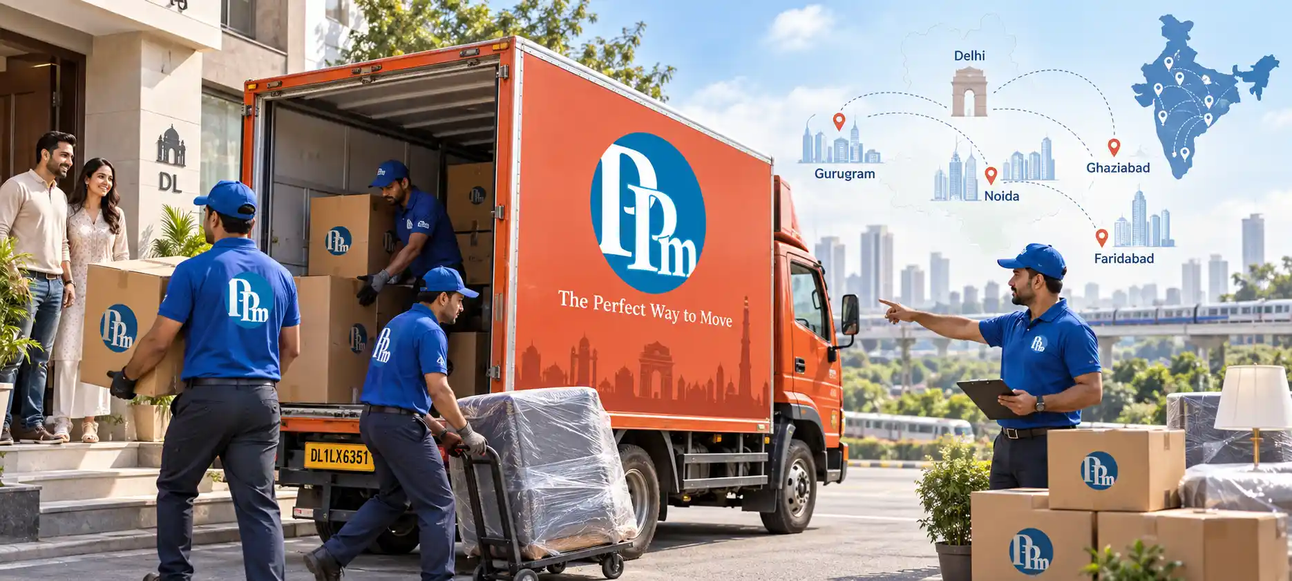 Moving Experience and Service Coverage Across Delhi NCR